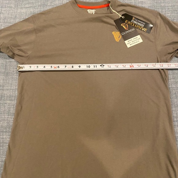 NWT Guinness Storehouse Exclusive TShirt Men's EU M US S Grey Recycled Materials - Picture 5 of 9